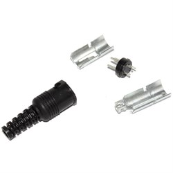 Вилка DIN 3 Pin, СШ-3, ОНЦ-ВГ-2-3/16-В, Россия, ГОСТ, "папа" , на кабель