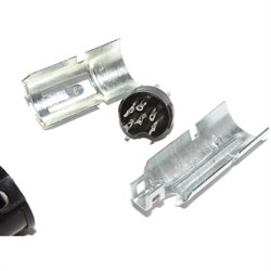 Вилка DIN 6 Pin, ОНЦ-ВГ-11-6/16-В, ГОСТ, под пайку, на кабель, Россия