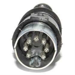 Разъём DIN 7 Pin, "папа", ОНЦ-ВГ-11-7/16-В, на кабель, ГОСТ, Россия