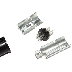 Разъём DIN 7 Pin, "папа", ОНЦ-ВГ-11-7/16-В, на кабель, ГОСТ, Россия