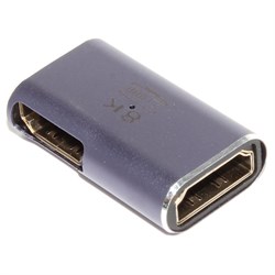 Переходник (соединитель) HDMI (f) - HDMI (f), угловой, 8K, UHD, HDMI 2.1