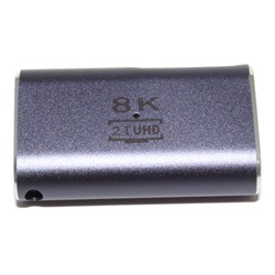 Переходник (соединитель) HDMI (f) - HDMI (f), угловой, 8K, UHD, HDMI 2.1