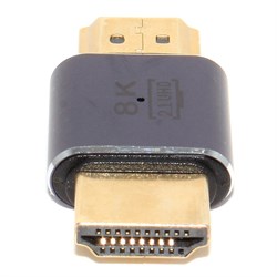 Переходник (соединитель) HDMI (m) - HDMI (m), 8K, UHD, HDMI 2.1