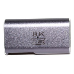 Переходник (соединитель) HDMI (f) - HDMI (m), угловой, левый, 8K, UHD, HDMI 2.1