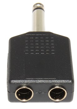 Переходник (разветвитель) Jack 6.35 мм "папа" - 2 x Jack 6.35 мм "мама", моно