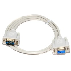 Кабель модемный COM - COM (мама - папа), RS232, DB9, 1.4 метра