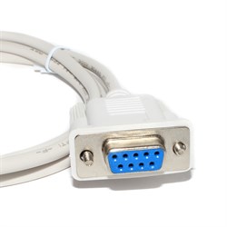 Кабель модемный COM - COM (мама - папа), RS232, DB9, 1.4 метра