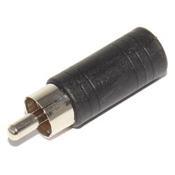 Переходник Mini Jack 3.5 мм "мама" - RCA "Тюльпан" "папа"