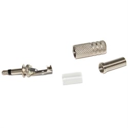 Штекер Mini Jack 3.5 мм, под пайку, "папа", моно, металл