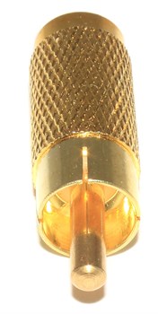 Переходник Micro Jack 2.5 мм "мама" - RCA "Тюльпан" "папа", позолоченный
