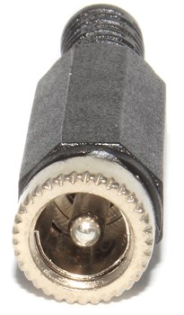 Разъём питания (гнездо) 5.5 x 2.5 мм, на кабель, под пайку