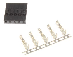 Разъём 5 Pin, BLS-5, на кабель, для материнской платы, USB, контроллеров и т.д.