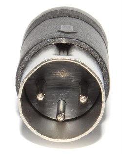 Разъём DIN 3 pin (3*180˚), "штекер"/"папа", под пайку, на кабель