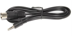 Кабель (переходник) DIN 5 Pin (5/180°) "штекер" - Mini Jack 3.5 мм "штекер", 1.2 м