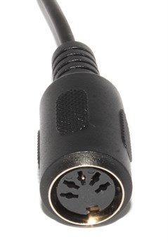 Переходник DIN 5 Pin "мама" - Mini Jack 3.5 мм "папа", стерео