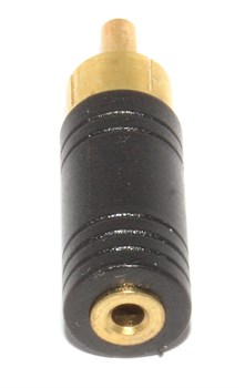 Переходник Micro Jack 2.5 мм "мама" - RCA "Тюльпан" "папа", моно