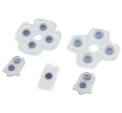 Контактные резинки (кнопки) для джойстика Sony Dualshock 4 (PlayStation 4), 5 мембран