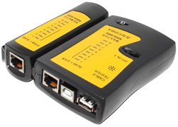 Тестер кабеля (LAN - тестер) RJ45, USB