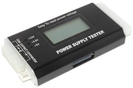 Тестер блоков питания АТХ 20/24pin (Power supply tester)