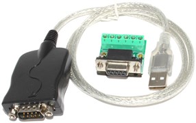 Переходник USB - RS485 / RS422, COM RS232 "папа" + клеммная колодка