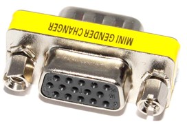 Переходник разъёма VGA - VGA (мама - папа)