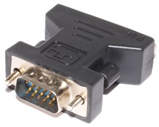 Переходник (адаптер) VGA (m) &quot;папа&quot; - DVI-I (f) &quot;мама&quot;