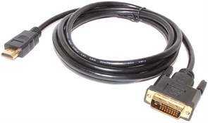 Кабель HDMI (m) &quot;папа&quot; - DVI-D (m) &quot;папа&quot;, 1.8 м