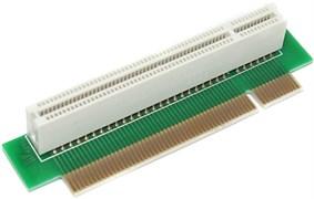 Райзер (переходник) угловой, PCI - PCI 32 bit, левосторонний, 90 градусов, мама - папа