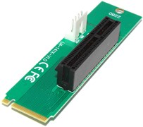 Переходник (адаптер, райзер) с M.2 (NGFF) на PCI-E 1X..4X (размер 2260 или 2280)