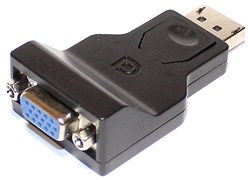 Переходник (адаптер) с Displayport (DP) на VGA  