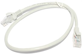 Патч-корд (коммутационный шнур), 2 x RJ-45 ("вилка" 8P8C), UTP CAT 5e, 0.5 м