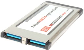 Контроллер ExpressCard USB 3.0, 34mm (NEC) (не выступает из ноутбука)