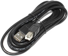 Кабель USB 2.0 A (AM) - USB B (BM), 3 метра, для подключения принтера или сканера