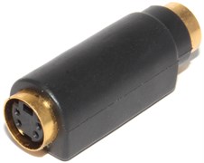 Переходник S-Video Mini DIN 4pin (S-VHS) &quot;мама&quot; - S-Video Mini DIN 4pin (S-VHS) &quot;мама&quot;