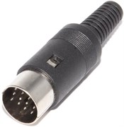 Разъем DIN 13 pin &quot;штекер&quot;, на кабель