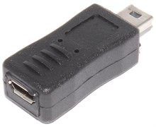 Переходник (адаптер) Micro USB &quot;мама&quot; - Mini USB &quot;папа&quot;