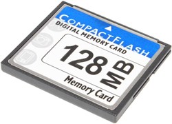 Карта памяти CompactFlash (CF), 128 Mb (0.128 Gb), 133X