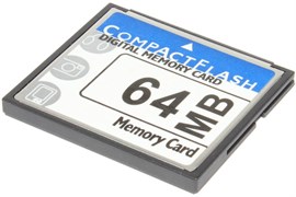 Карта памяти CompactFlash (CF), 0.063 Gb (64 Mb)