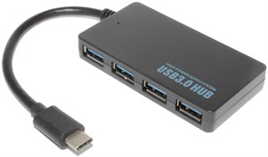 USB - концентратор (разветвитель, переходник, хаб) USB Type C - USB 3.0, 4 порта