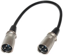 Переходник (кабель) XLR "папа" - XLR "папа", 0.3 м