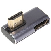 Переходник (соединитель) HDMI (f) - HDMI (m), угловой, правый, 8K, UHD, HDMI 2.1