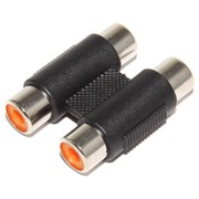 Переходник 2 x RCA "Тюльпан" (мама) - 2 x RCA "Тюльпан" (мама)