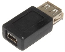 Переходник (адаптер) Mini USB "мама" - USB A (AF) "мама"