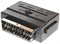 Переходник SCART - 3 x RCA (тюльпаны) / S-Video, с переключателем