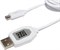 Кабель USB - Micro USB для зарядки и передачи данных, с вольтметром и амперметром, 1 метр