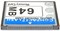 Карта памяти CompactFlash (CF), 0.063 Gb (64 Mb)