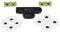 Контактные резинки (кнопки, мембраны) для джойстика PS3 DualShock 3 (PlayStation 3)