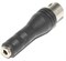 Переходник DIN 5 Pin 5/180° "папа" - Mini Jack 3.5 мм "мама", стерео