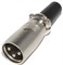 Разъём XLR 3P (3 Pin), "папа" ("штекер"), на кабель