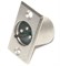 Разъем XLR 3P (3 Pin), "папа" ("штекер"), на корпус